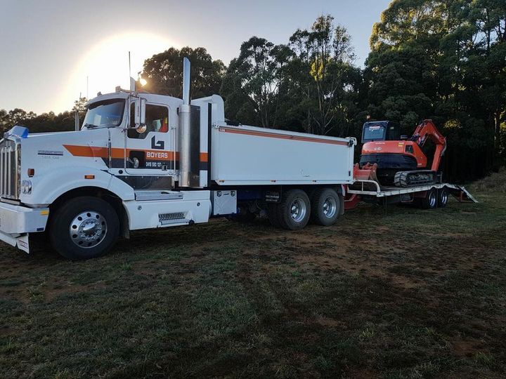 truck and trailer