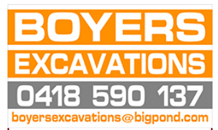 Boyers Excavations logo
