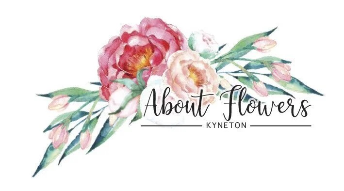 about flowers logo
